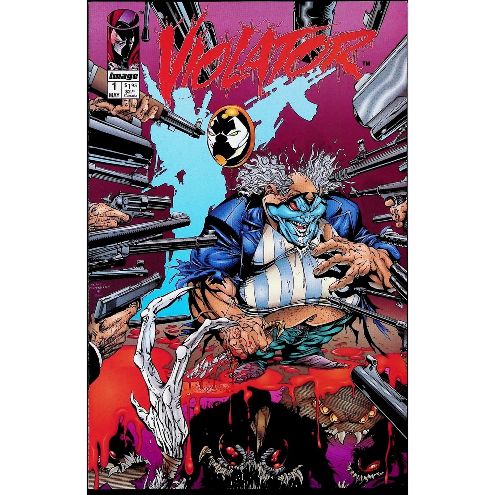 Violator #1 Spawn Universe 1st Phlebiac Brothers Moore Sears Image Comic Book